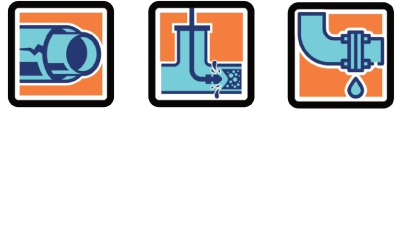 Premier Water and Sewer Services - White Logo